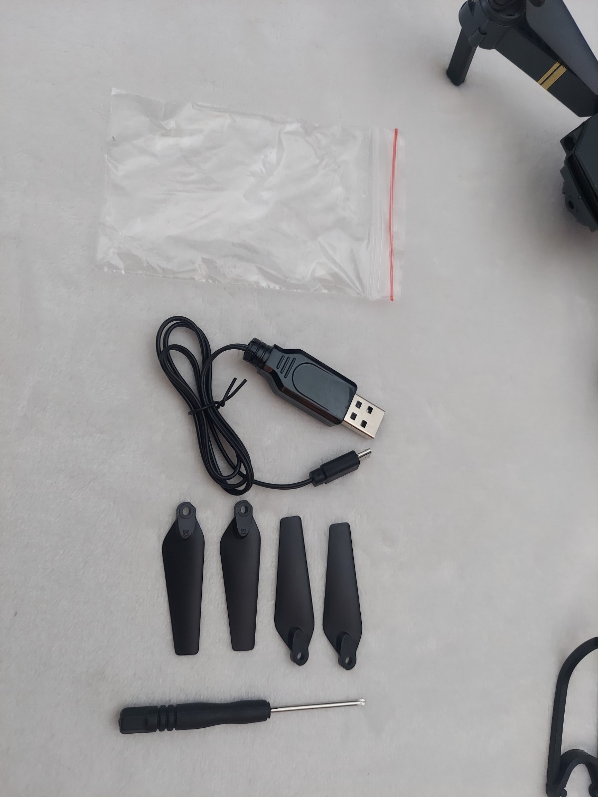 Platinum DRONE 5" Mini Quad Copter Complete Controller Case Extras Works 2.4 Ghz