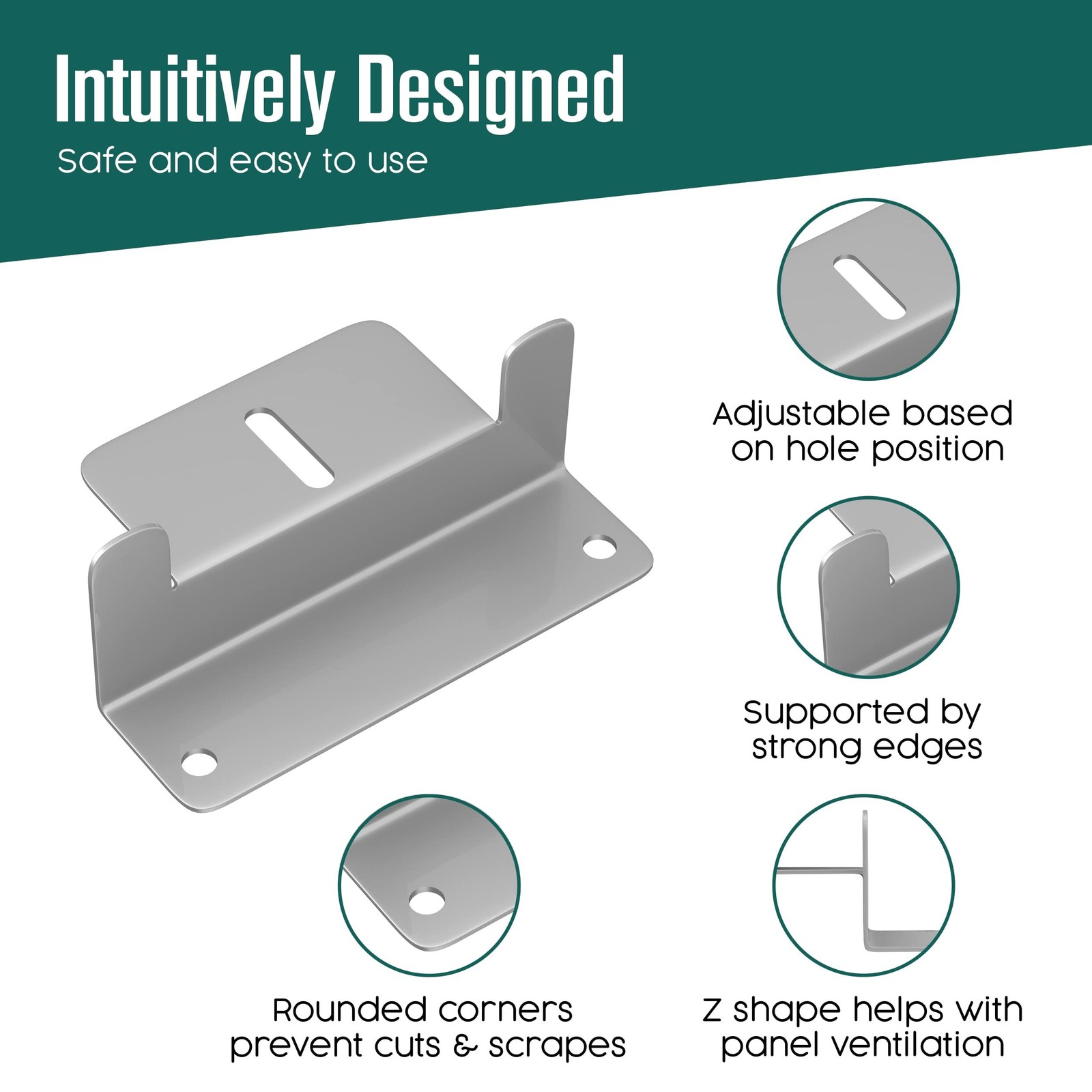 Solar Panel Mounting Brackets, Solar Panel Mount, Z Bracket, Z Brackets for M...