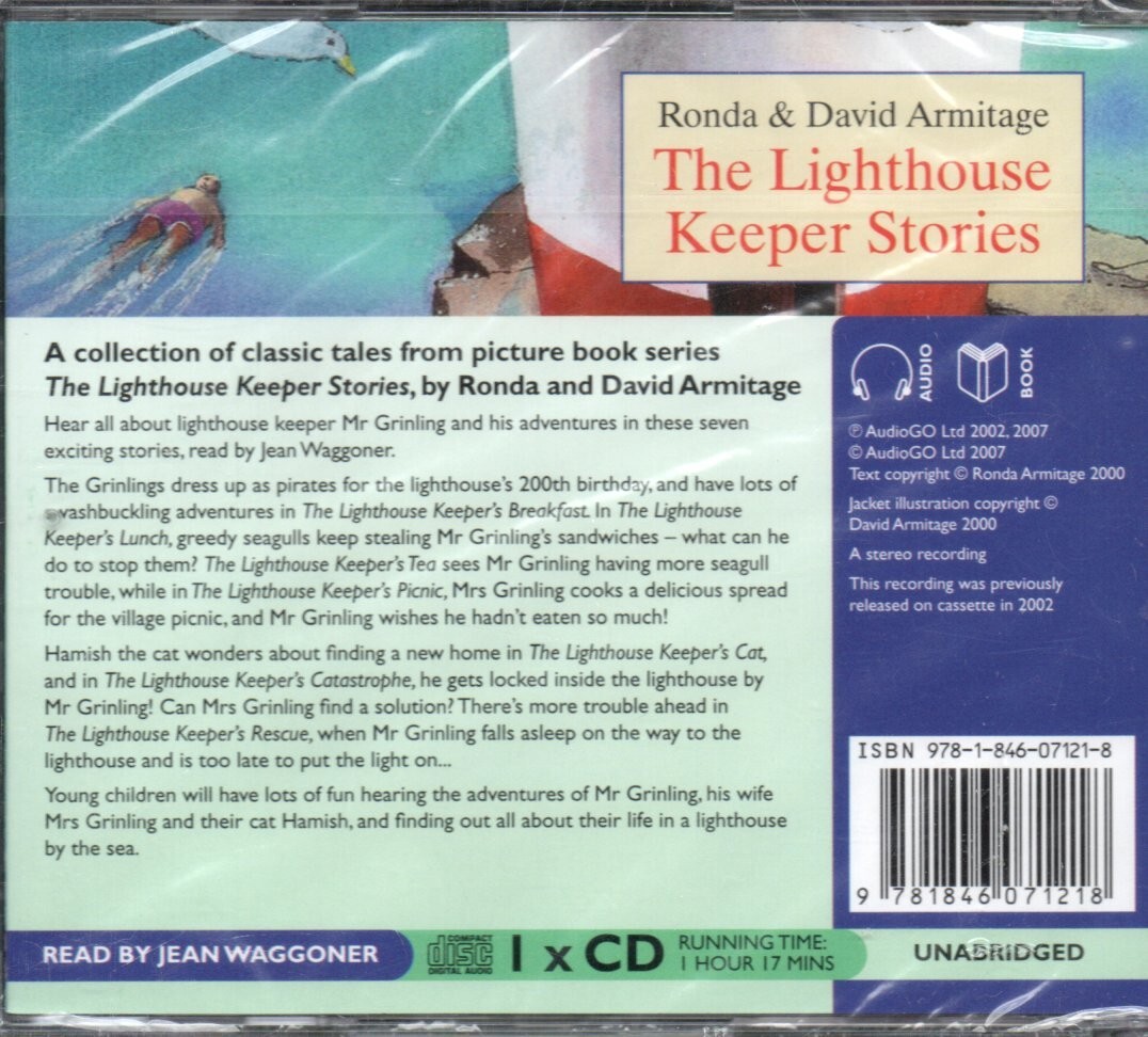 THE LIGHTOUSE KEEPERS STORIES by Ronda & David Armitage - CD Audiobook **NEW**