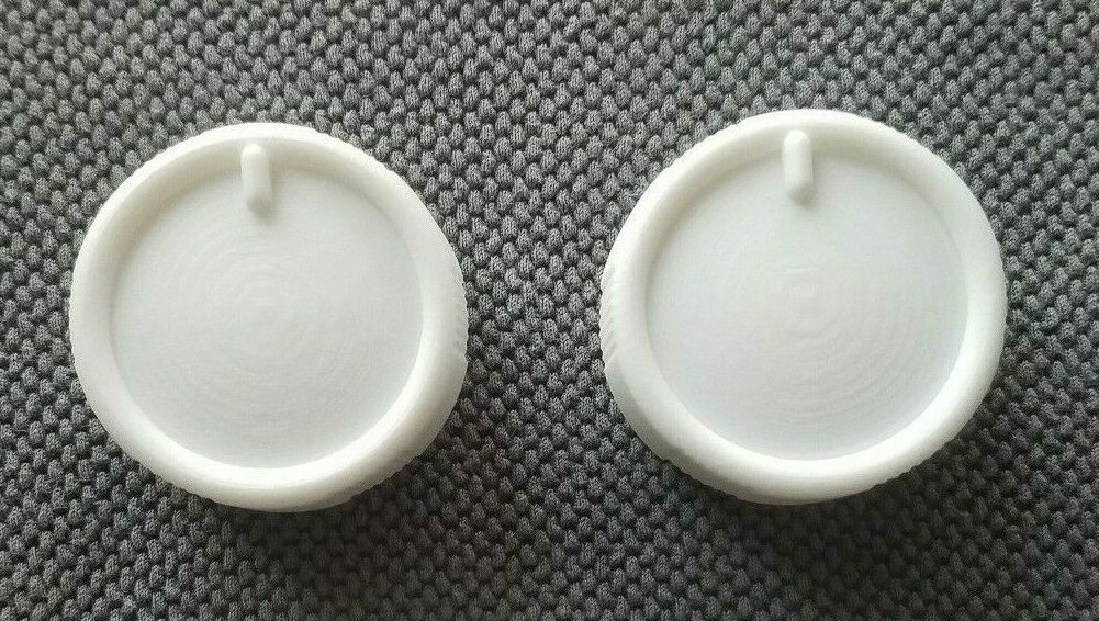 Bosch Thermador CT230 2 White Oven Control knobs 14-37-389 411363 Lifetime