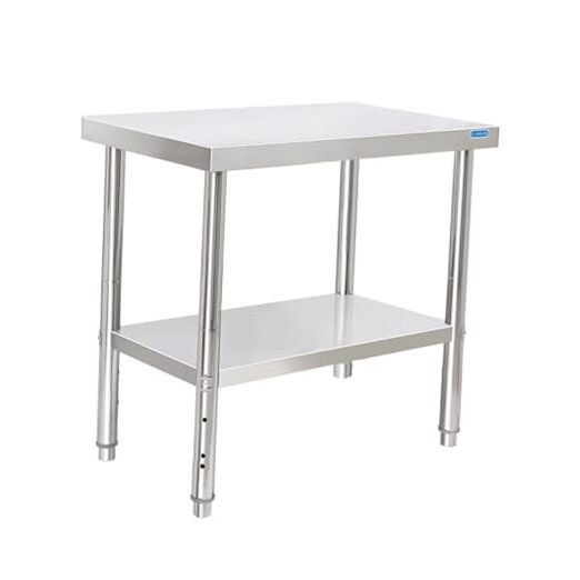 Stainless Steel 30 x 18 Inch, Stainless for Prep & Work, 18"x30" Table