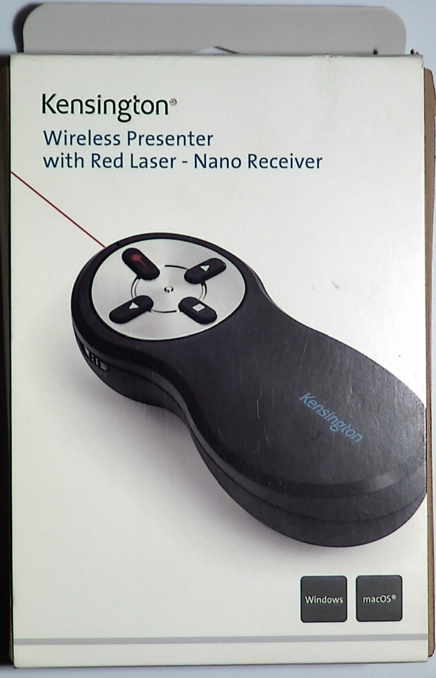 Kensington Wireless Presenter with Red Laser - Nano Receiver (K33272WW)
