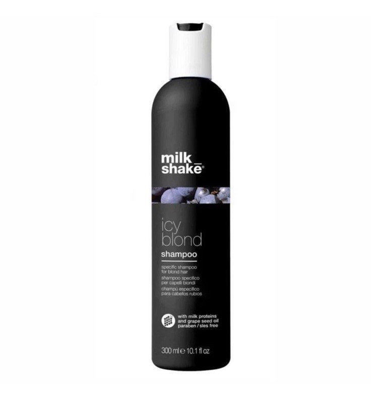 Milk_shake icy blond shampoo enhance platinum blonde hair color 10.1 fl oz