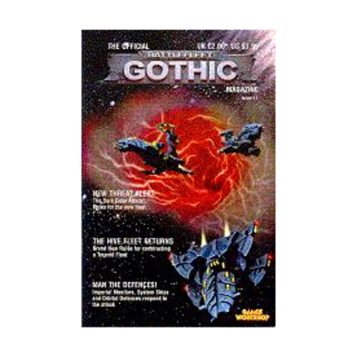 GW Battlefleet Gothic Mag #11 "Dark Eldar Fleet Hive Fleet Returns" Mag VG