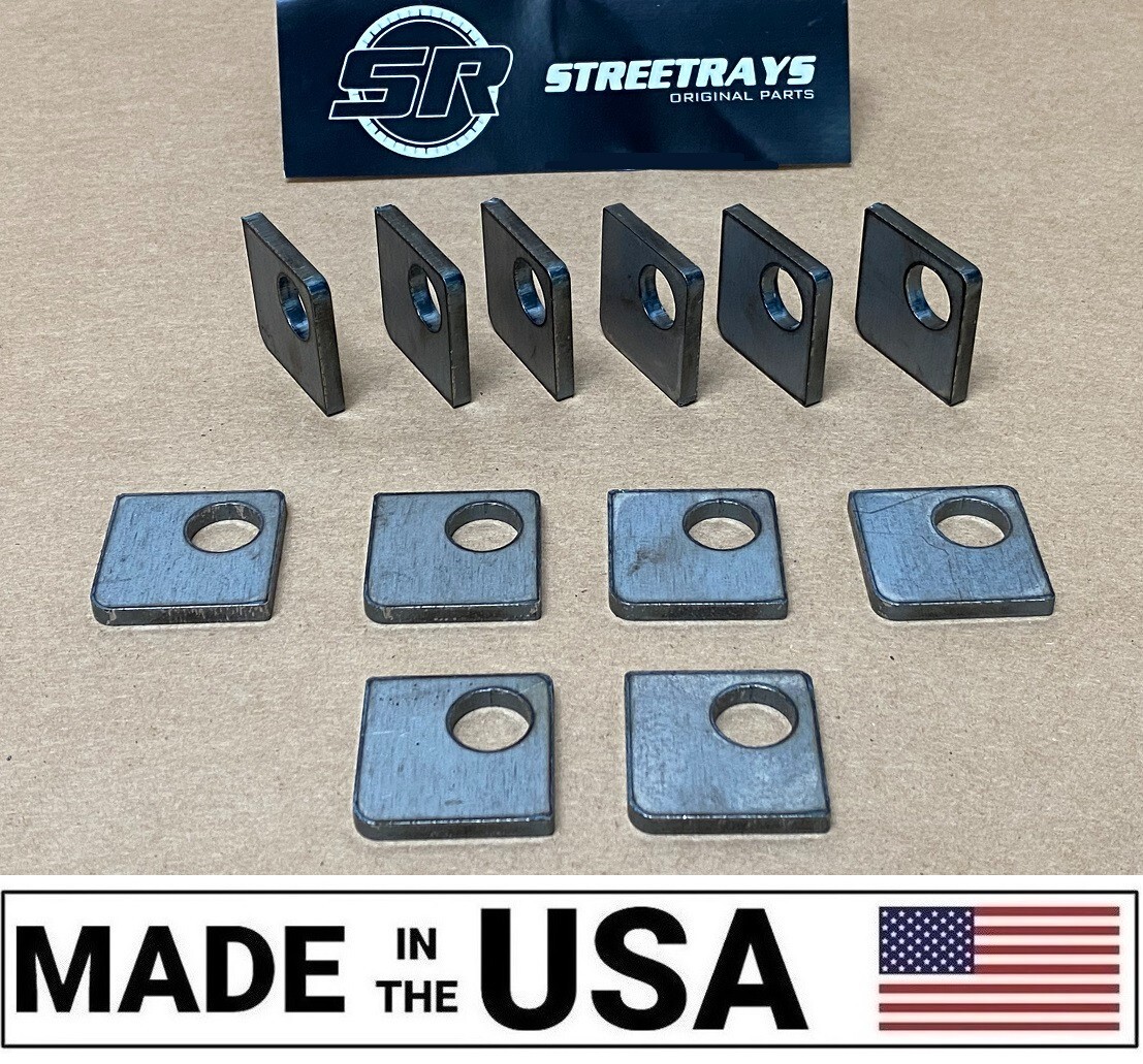 [SR] Steel Range Target Dueling Tree DIY 12pc 3/16" Weld Tabs Kit for 6 Paddles