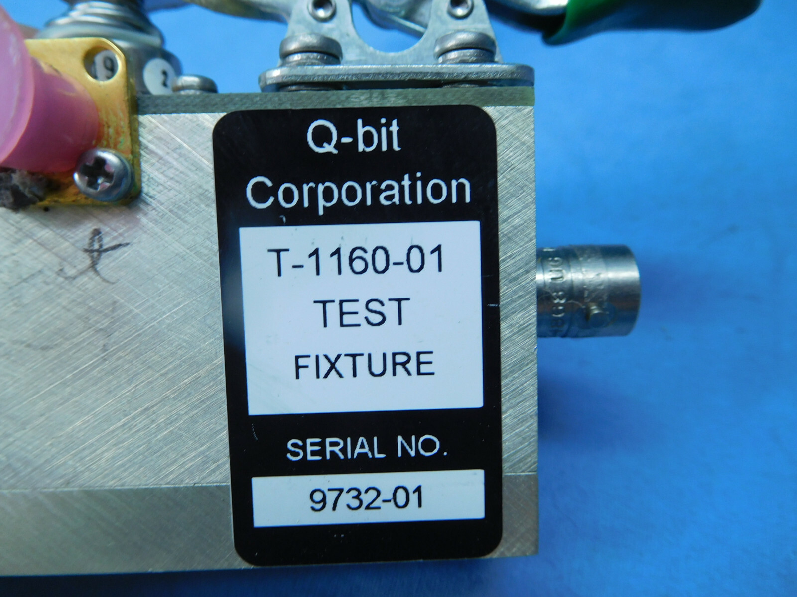 Q-Bit T-1160-01 RF Amplifier Test Fixture