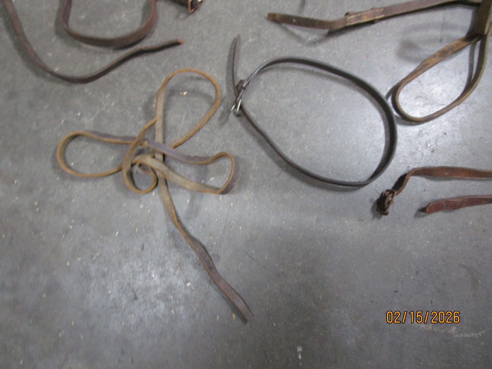 Leather Horse Tack Lot