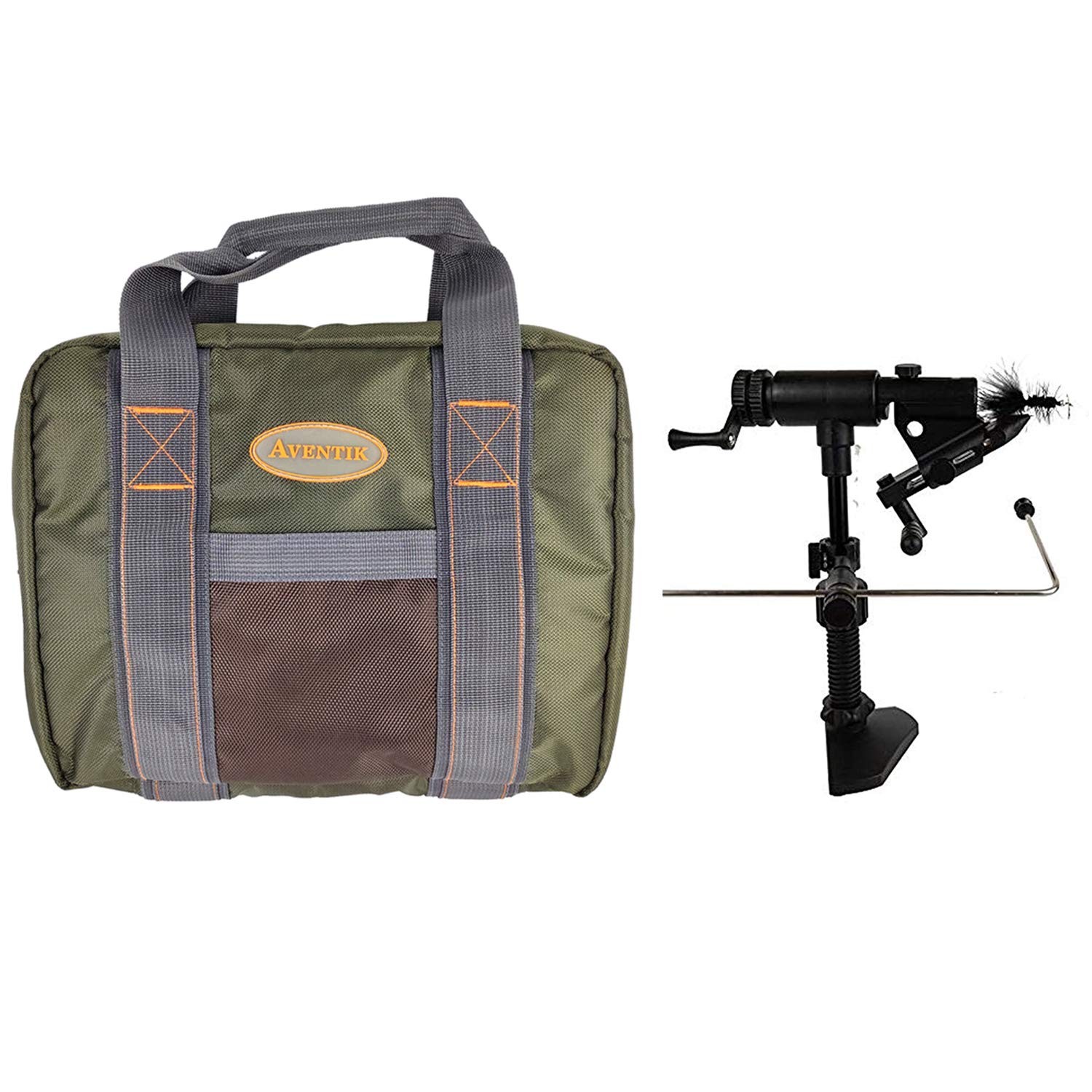 Riverruns Medium, II Generation Rotary Fly Tying Vise With Bag