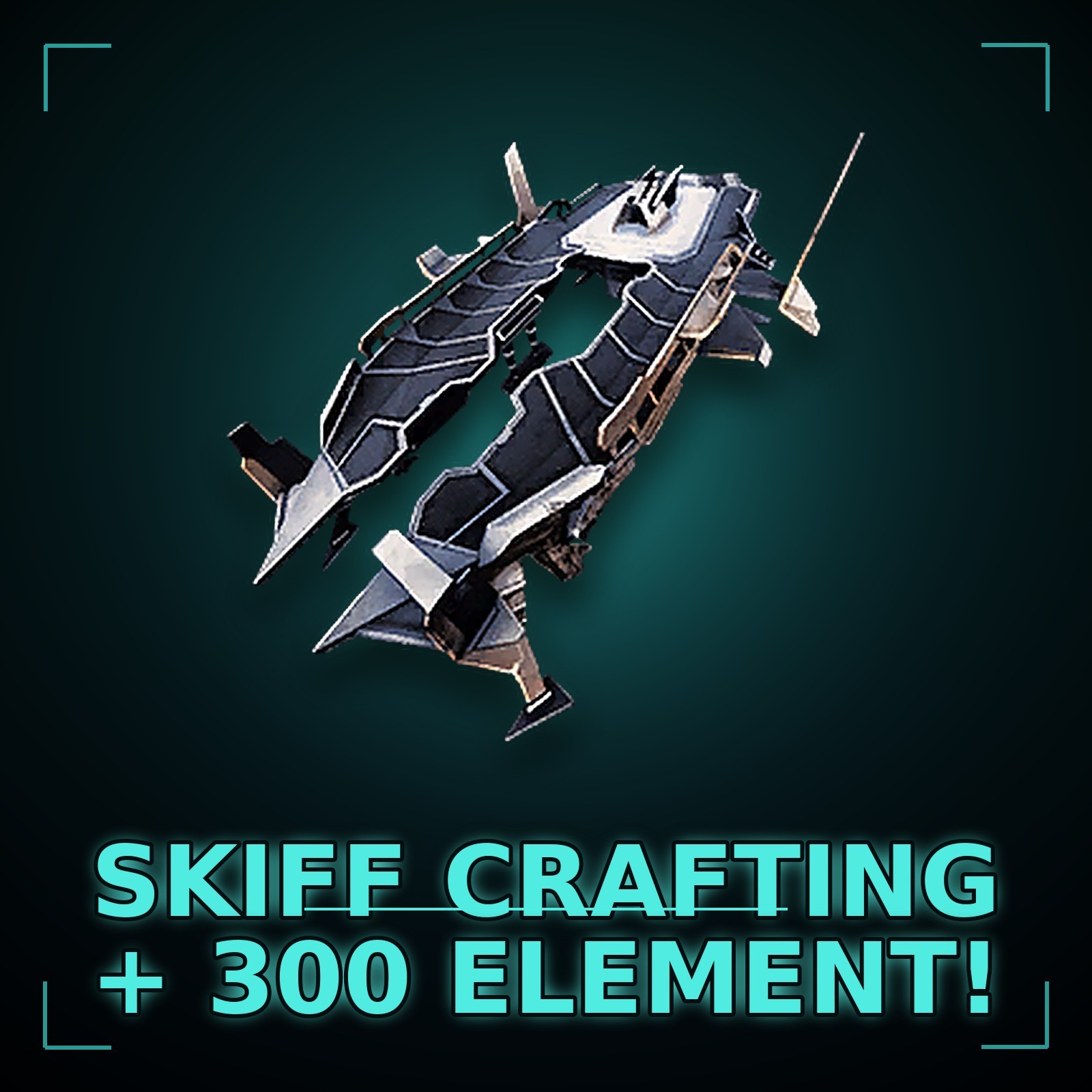 Tek Skiff Crafted +300 Element  ARK Survival Ascended PVE Official Fast Delivery