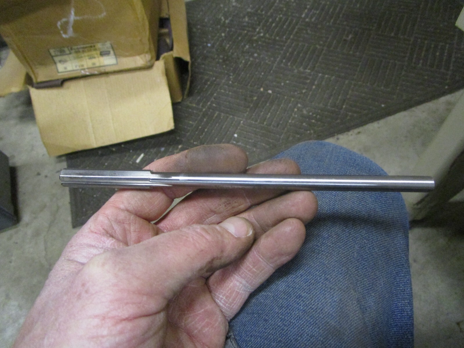 Special Size Decimal Chucking Reamer .345"- .459" Yankee USA 6 Flute HSS 7" OAL
