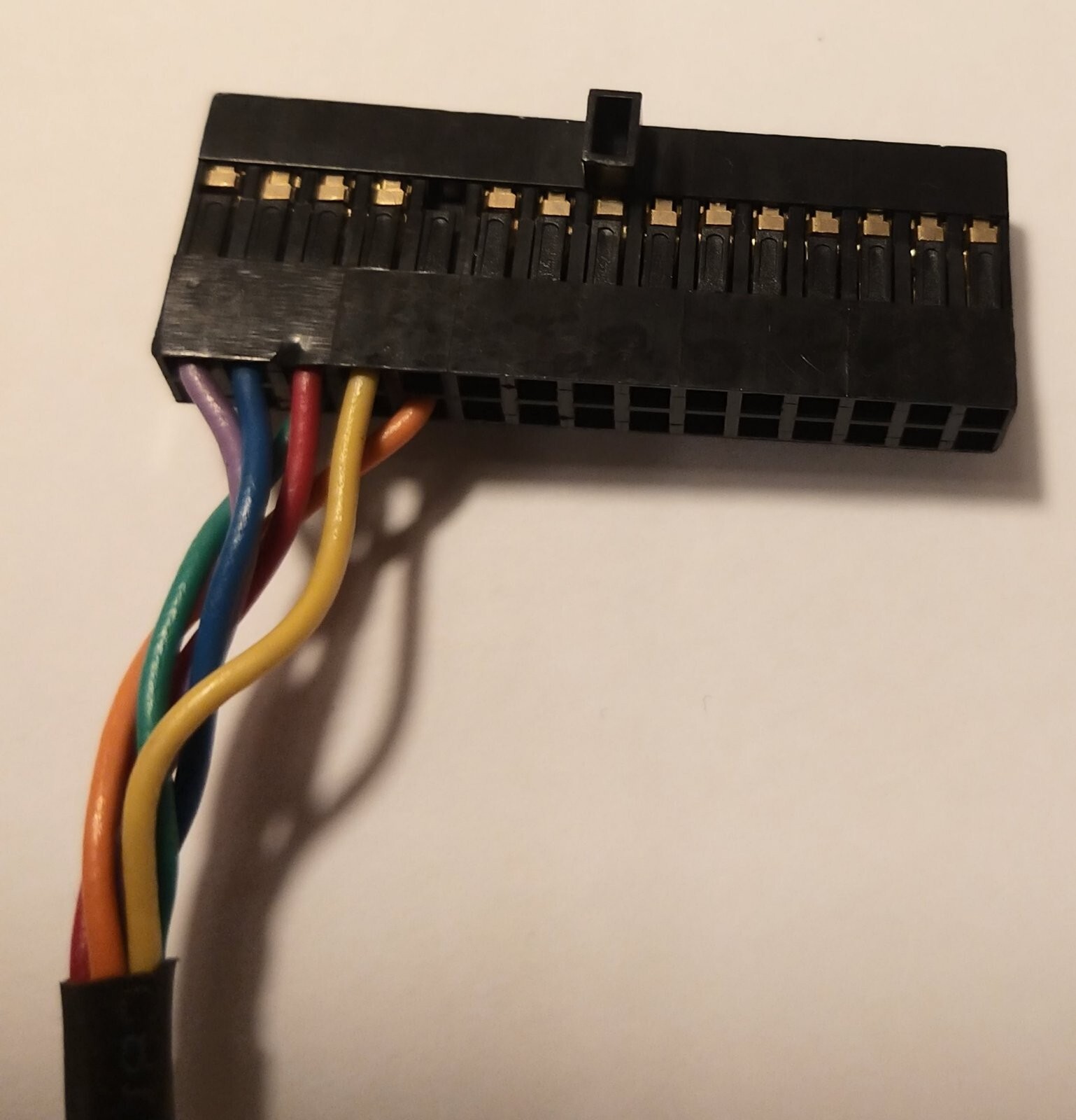 WEL-V701 ICT A7 V7 Bill Acceptor Note Validator DC 12V Cable Harness 6 Wires