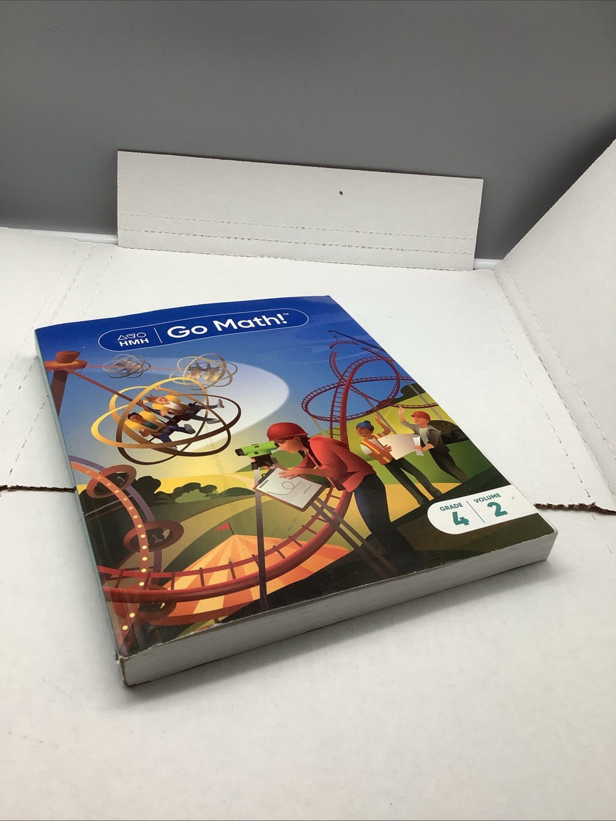 HMH - Go Math! - Grade 4 & Volume 2 - Paperback - Acceptable Condition