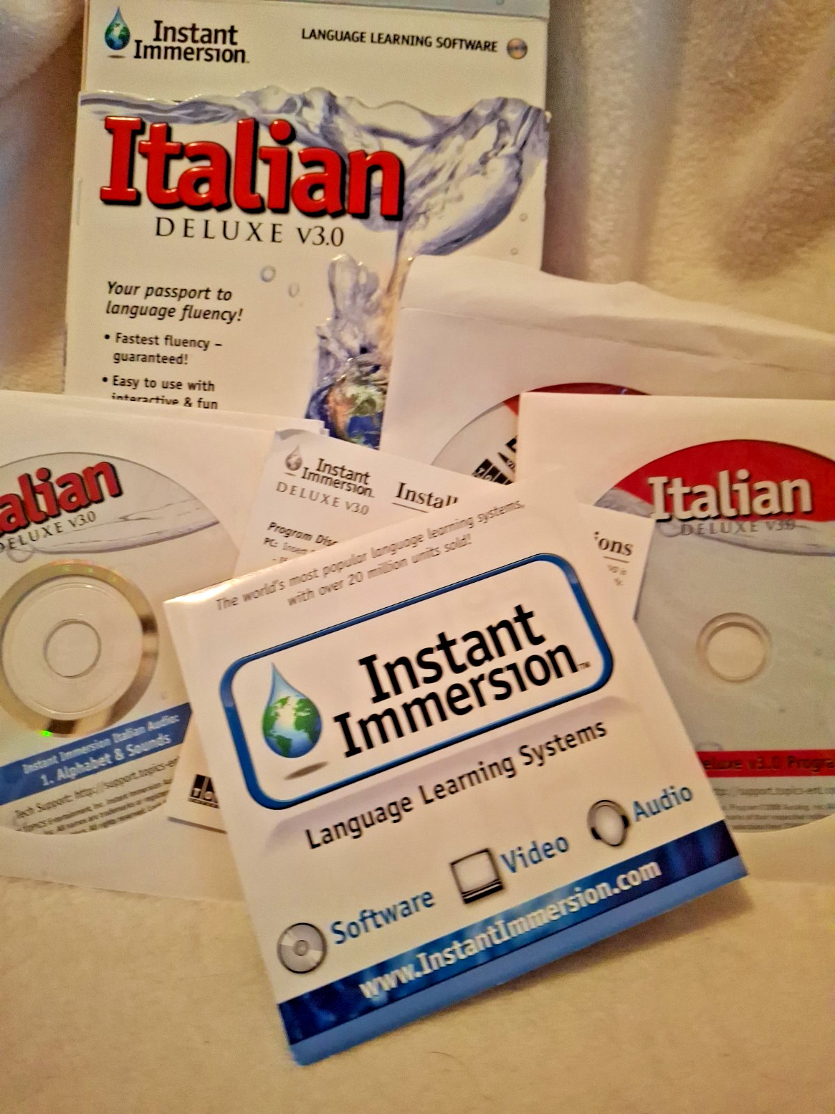 Instant Immersion Italian Language Course Deluxe v3.0