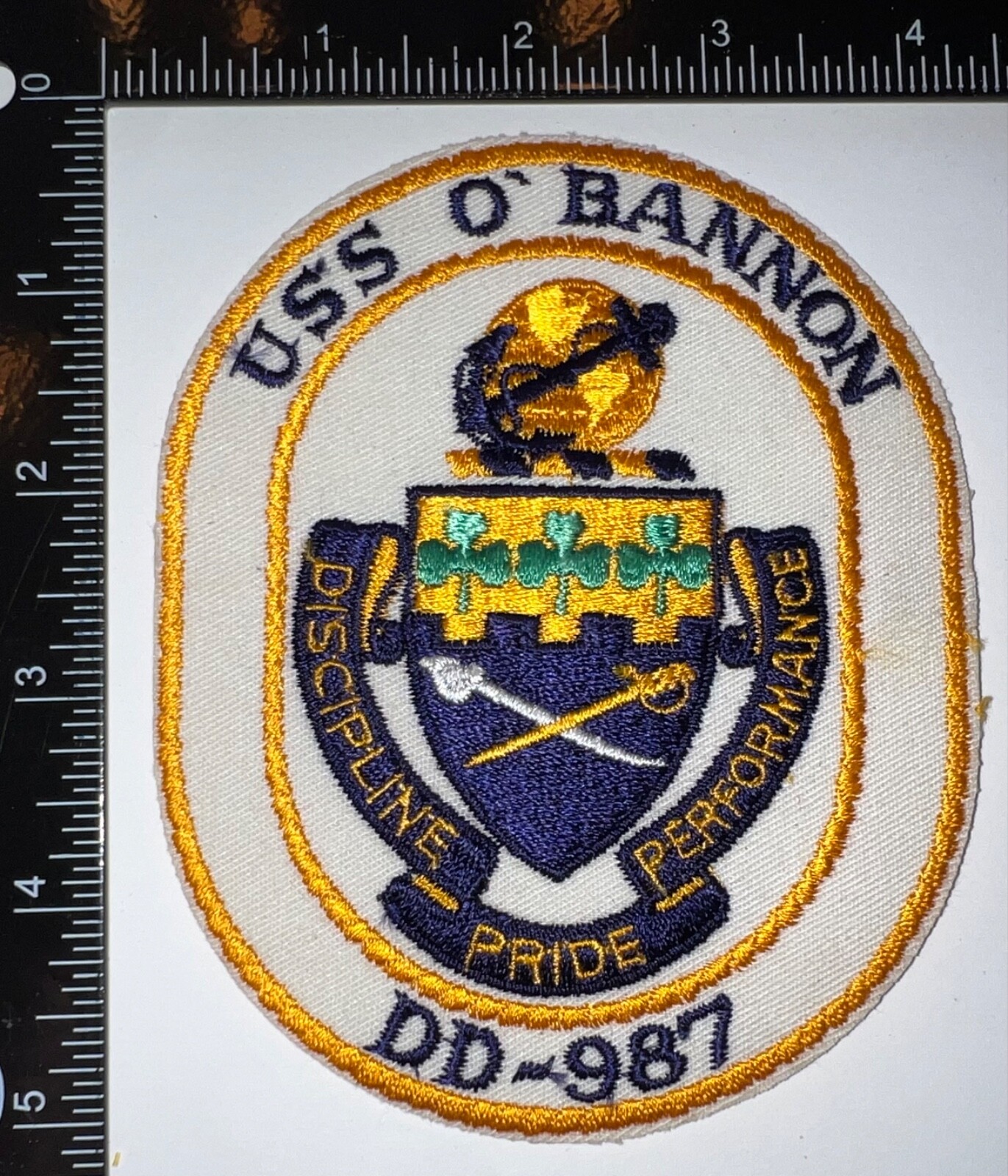 Cold War USN US Navy USS O’Bannon DD-987 Patch