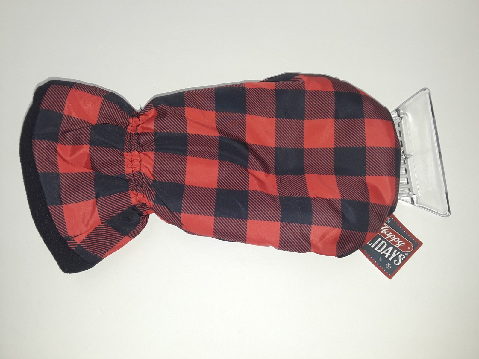 Ice Scraper Mitt - Insulated - Red - NEW