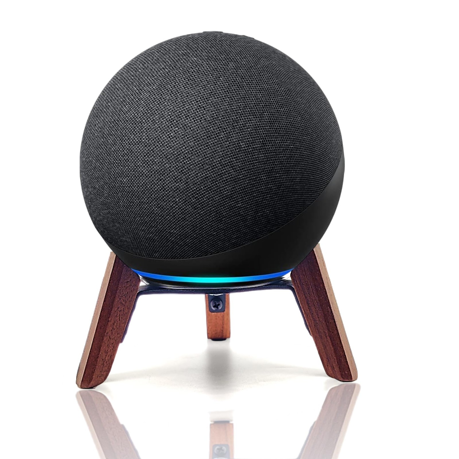 Real Wood Stand for Echo Studio (new Model) 2025,Echo (4th Gen) Home Speaker,...