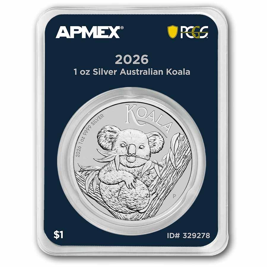 2026 AUS 1 oz Silver Koala- MintDirect® Premier Single + PCGS FS®