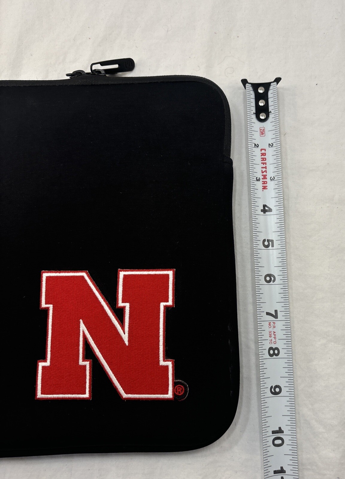 Nebraska College University Centon Zip Up iPad / Tablet Soft Case