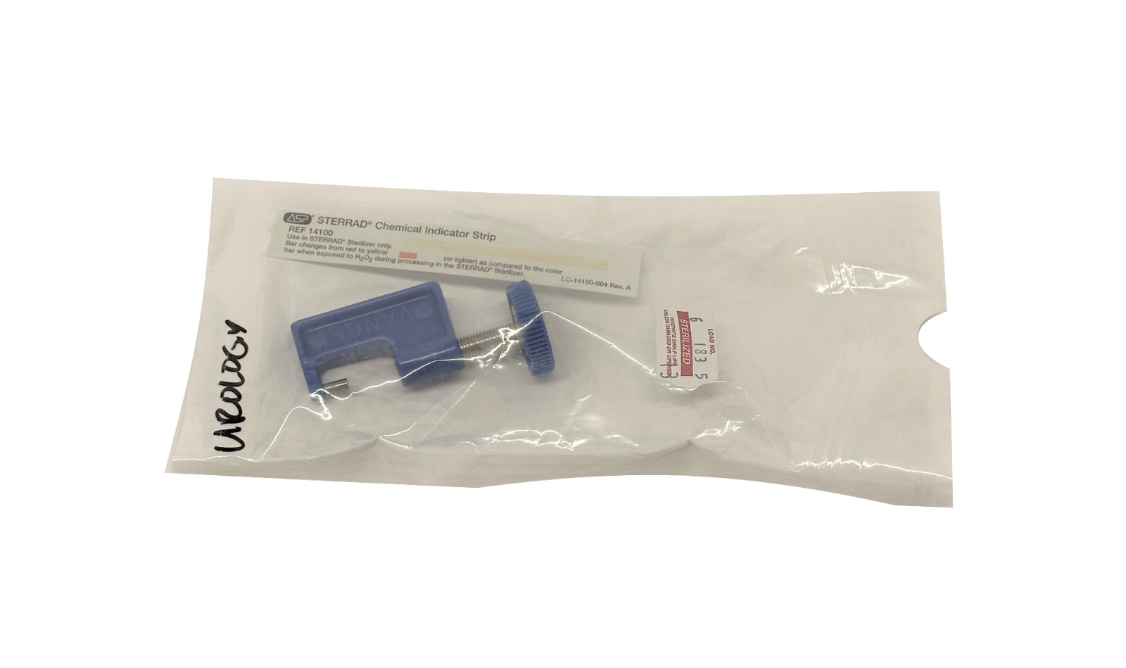 Vance Urology Blue Clamp