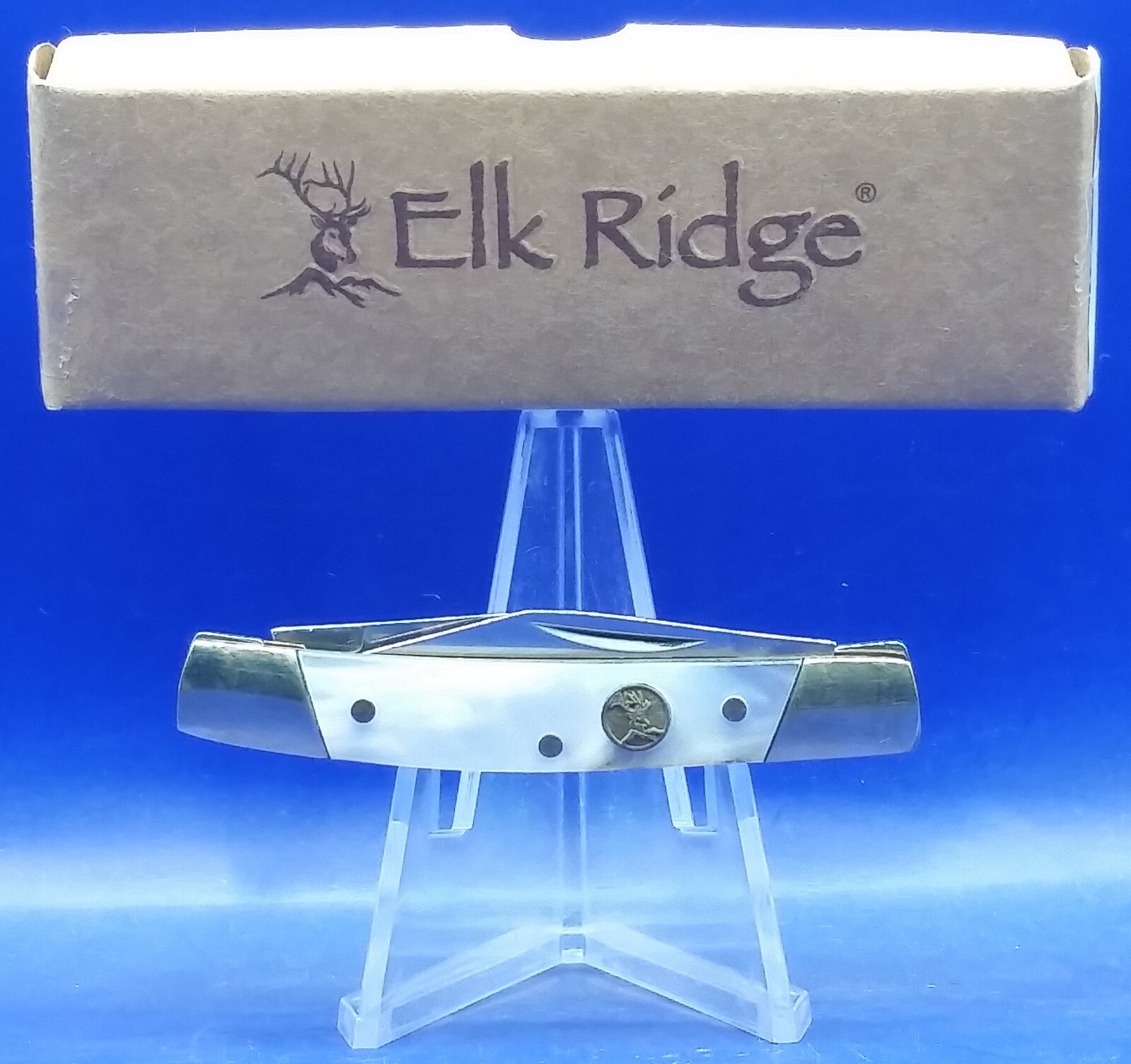 Elk Ridge Gentleman's Knife Muskrat ER-211WP