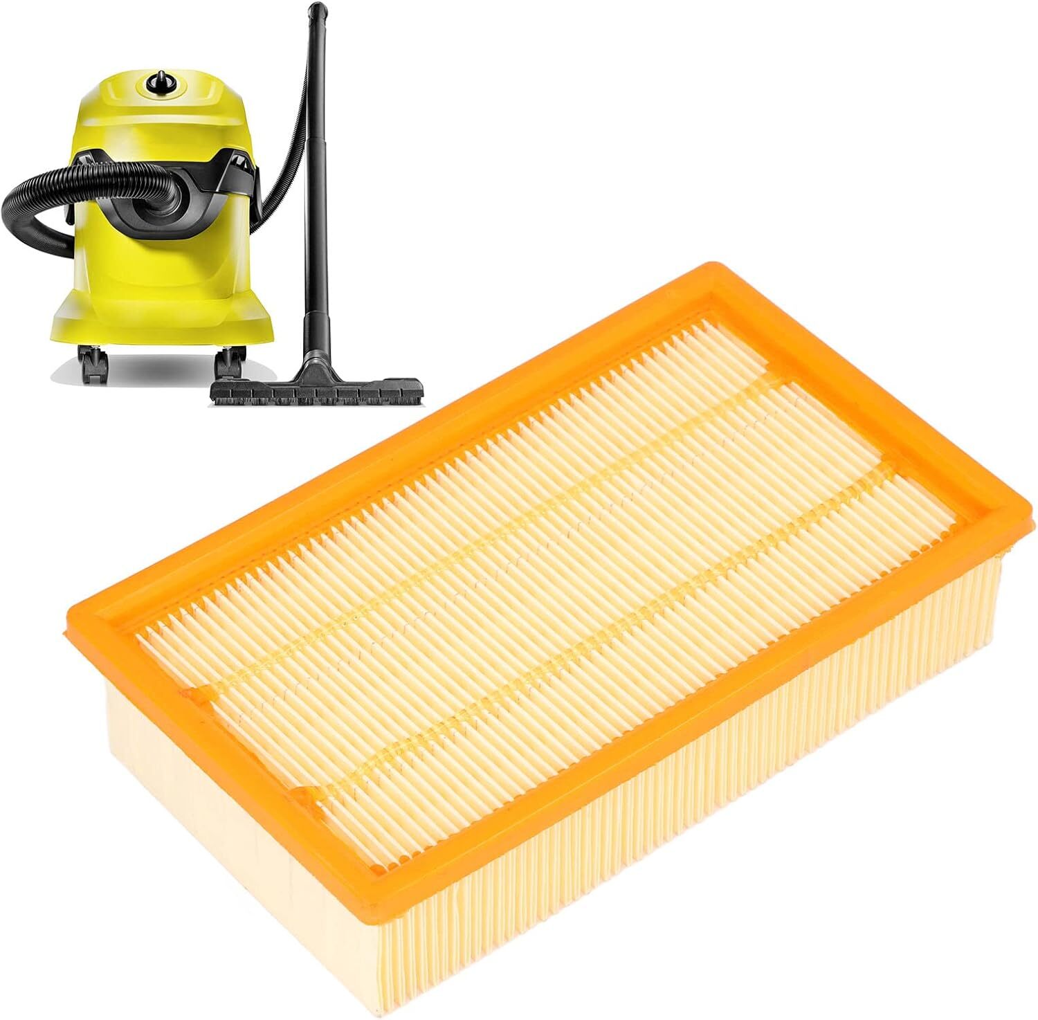 Filter For Karcher NT 611 ECO, NT 611 Mwf, NT 20/1 Ap, NT 25/1 Ap, NT 30/1 Ap