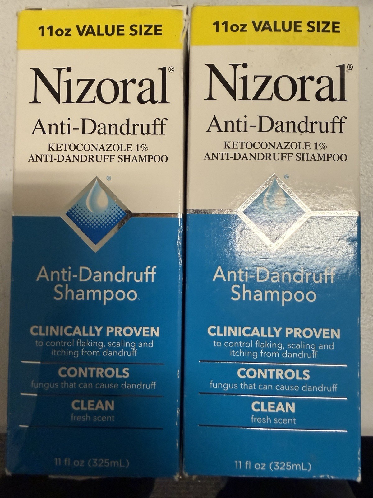 2- Nizoral Anti Dandruff Shampoo 11oz BB 10/25