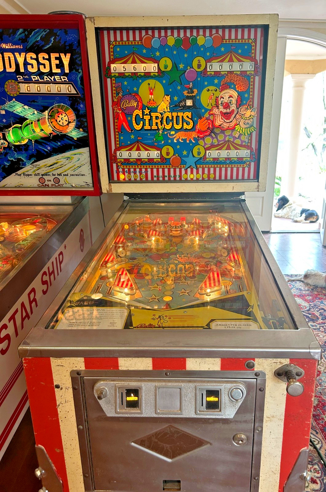 Vintage Bally Circus Pinball Machine