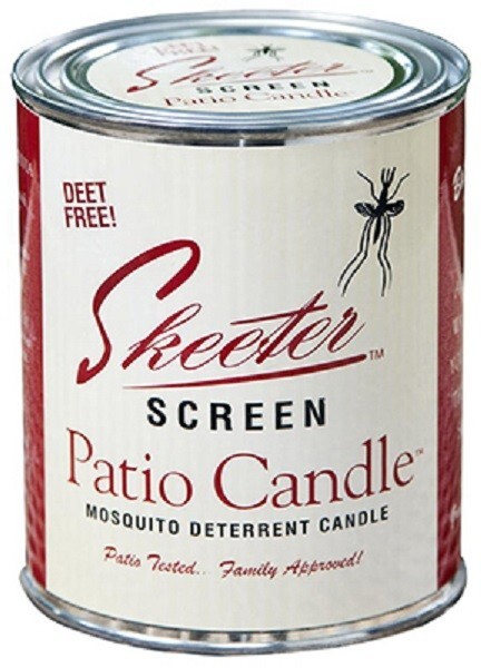 Skeeter Screen 90400 80 hour Patio Candle -6 Pack