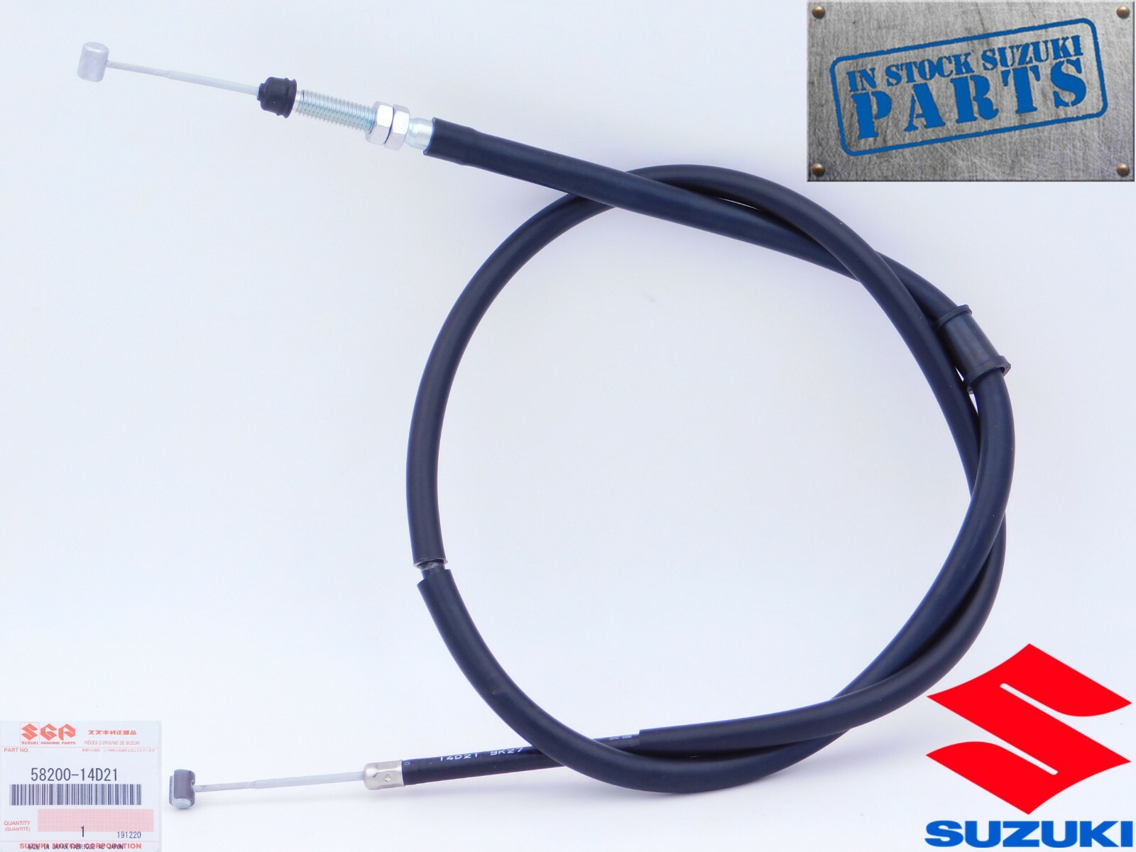 Clutch Control Cable 90-92 DR250S 93-95 DR250SE 90-93 DR350S 94-99 DR250SE OEM