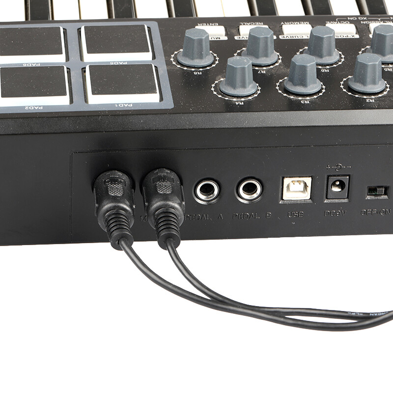 New USB C MIDI Cable MIDI In/Out to Type-C for Keyboard, Synth, Windows/Mac
