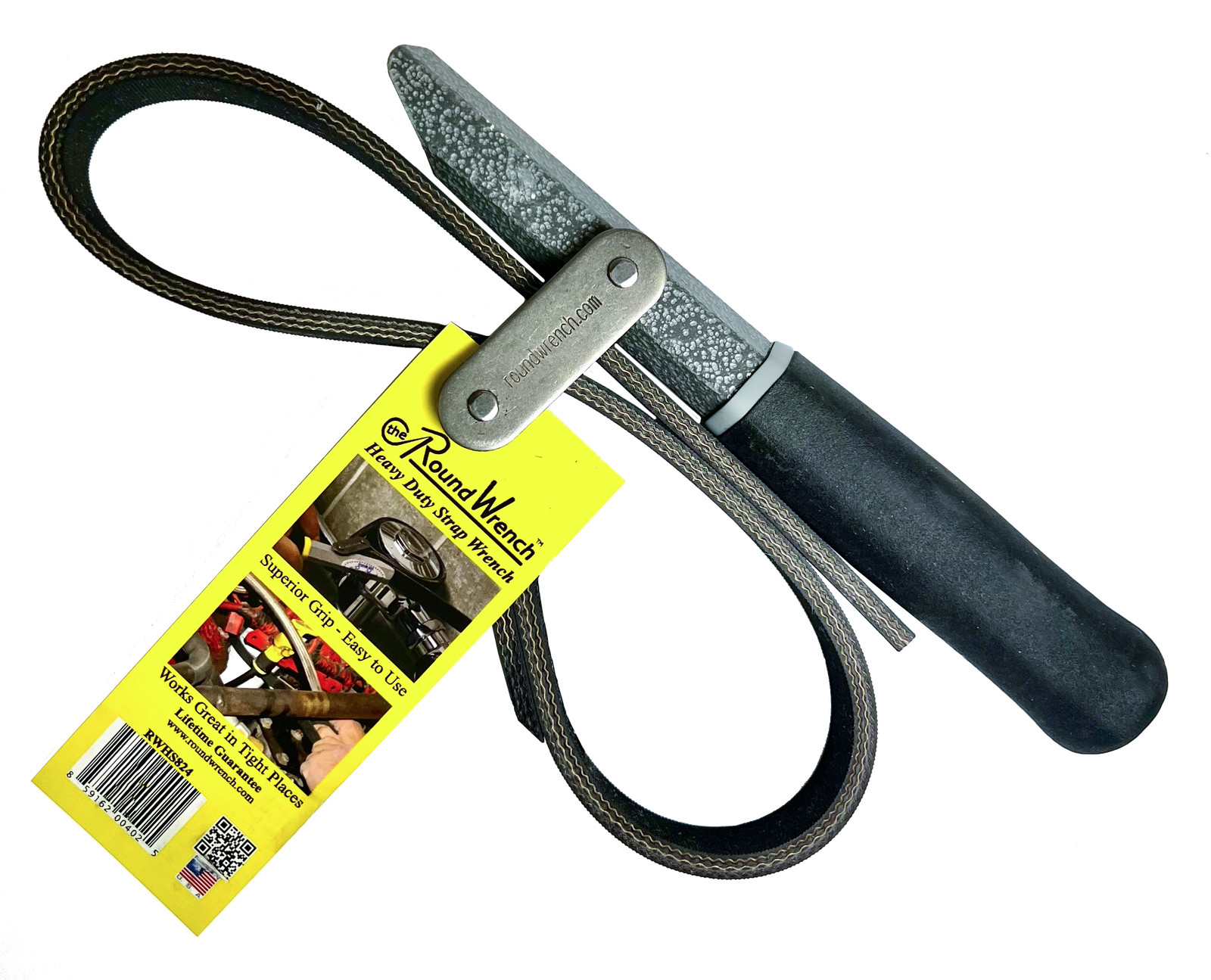 Round Wrench 8"Handle&24"Strap | S824
