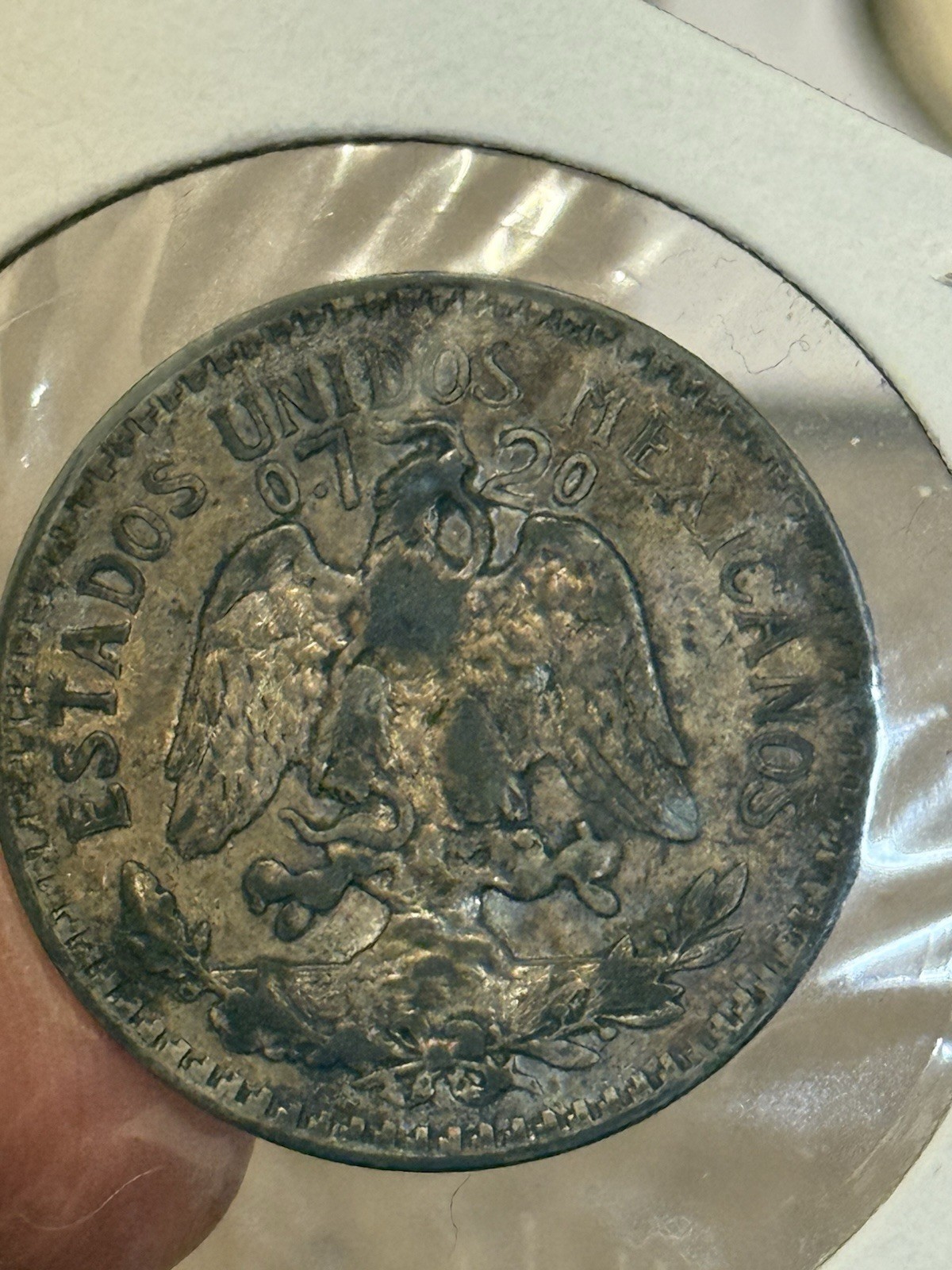 1925 Mexico Silver 50 Centavos Nice Original Xf