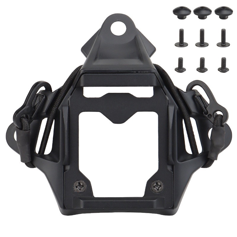 Cycling Helmet Mount Adapter for GoPro and Action Cameras Universal Fit