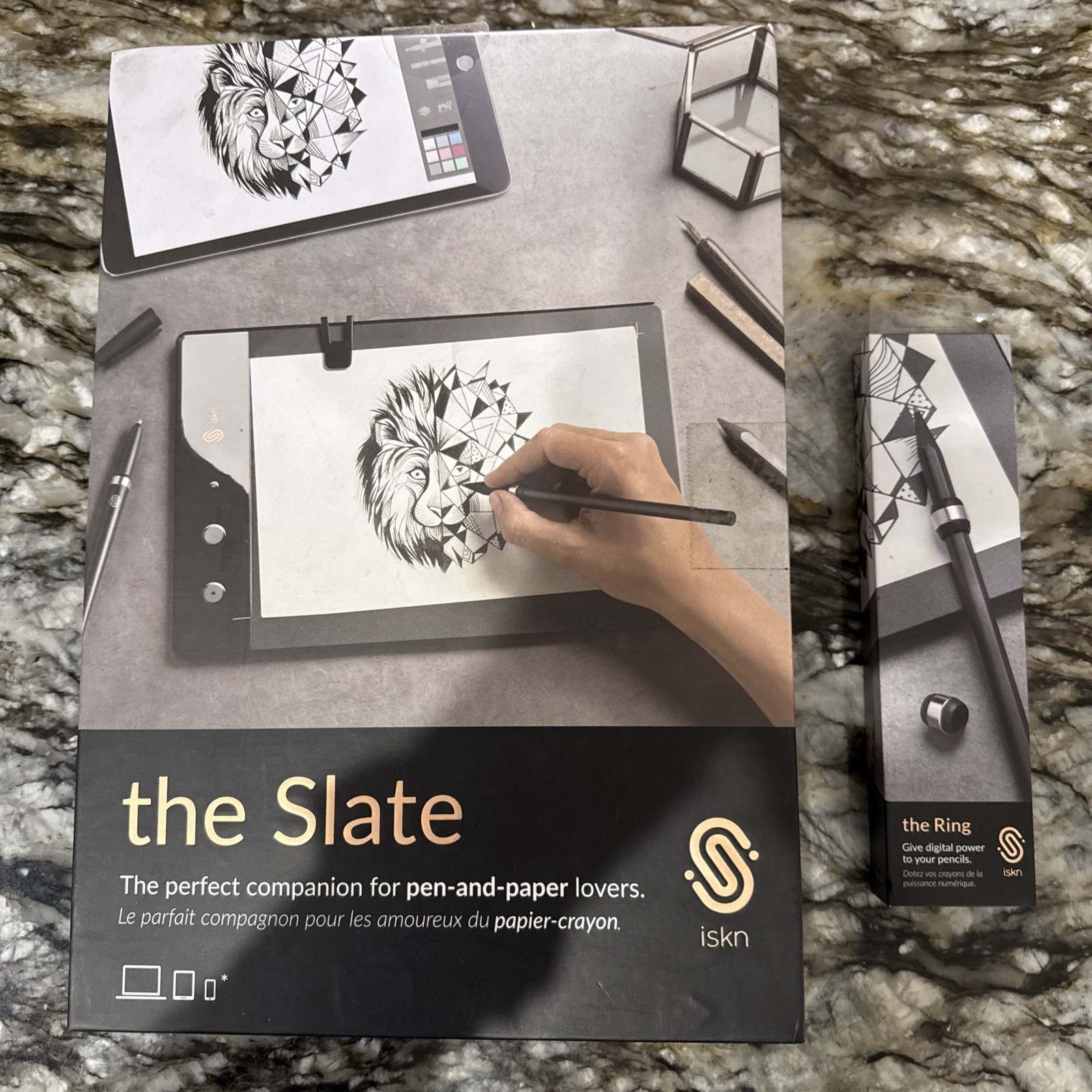 Iskn The Slate Bundle W/Case & The Ring