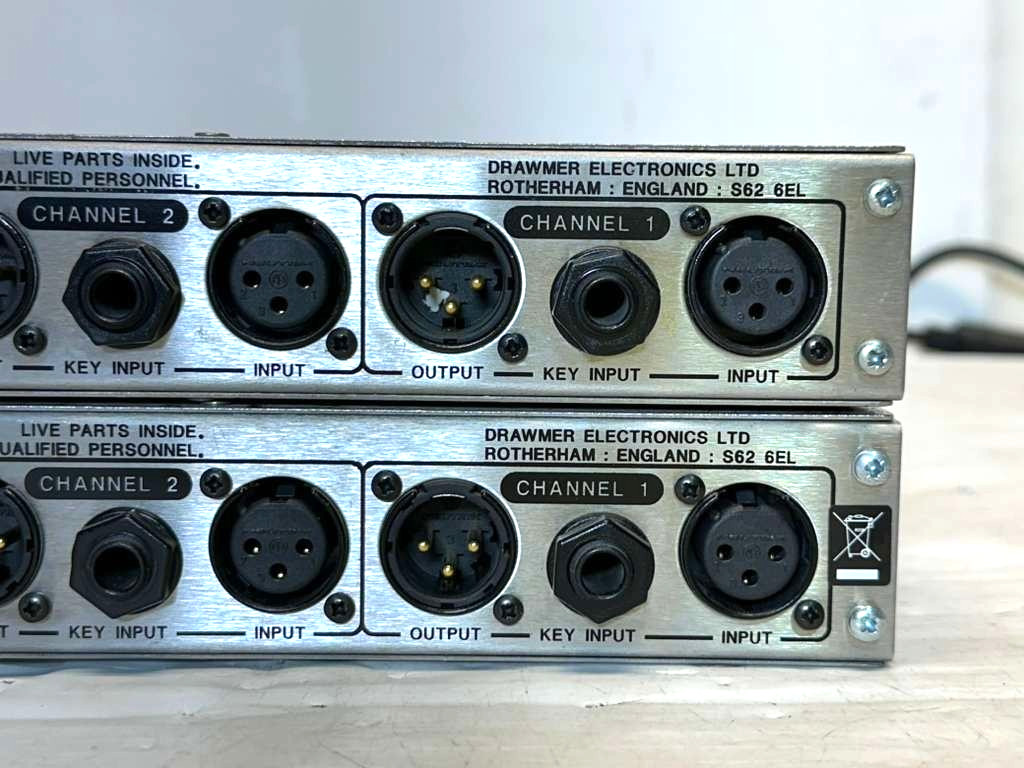Drawmer Quad Gate DS404 Quad Noise Gate #1023/24 (One)(TRUEHEARTSOUND)
