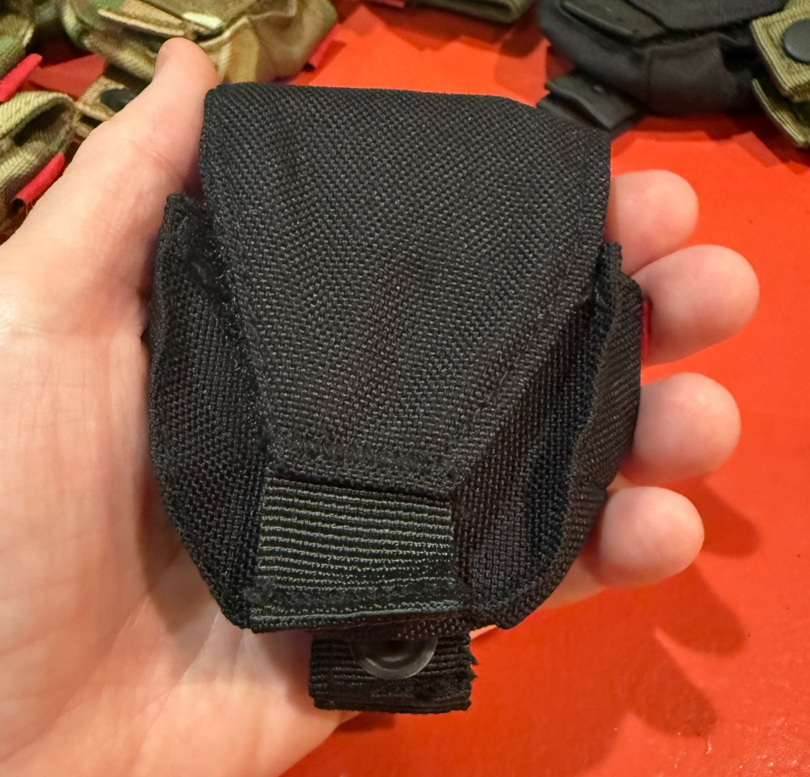 SUPPLCO Tactical MOLLE Dip Can Compass Small Pouch Nylon Hook & Loop Closure NEW