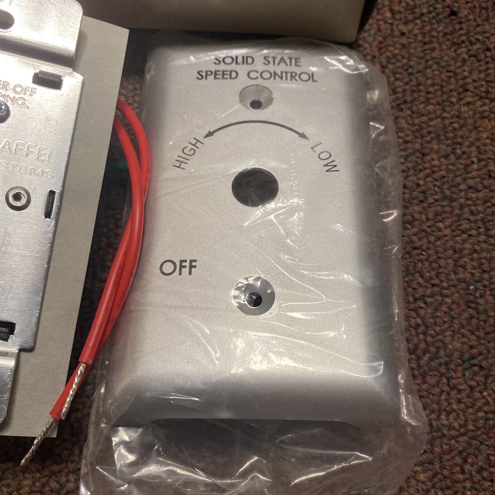 PN 5WSSC SOLID STATE SPEED CONTROL- ECS FSC6-120 6 Amp 120v