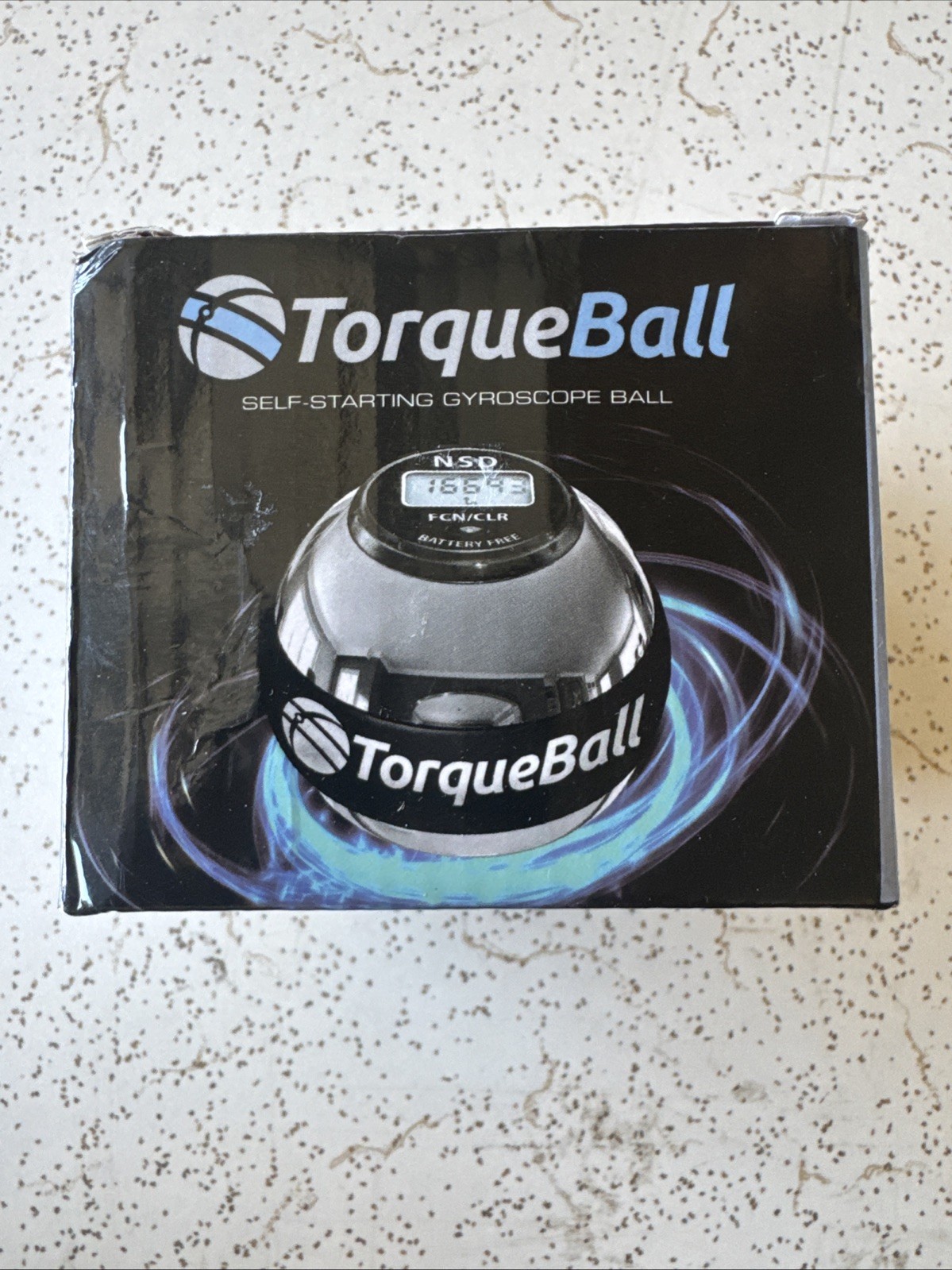 TorqueBall Self Starting Torque Ball Gyroscope Wrist Hand Exercise Therapy