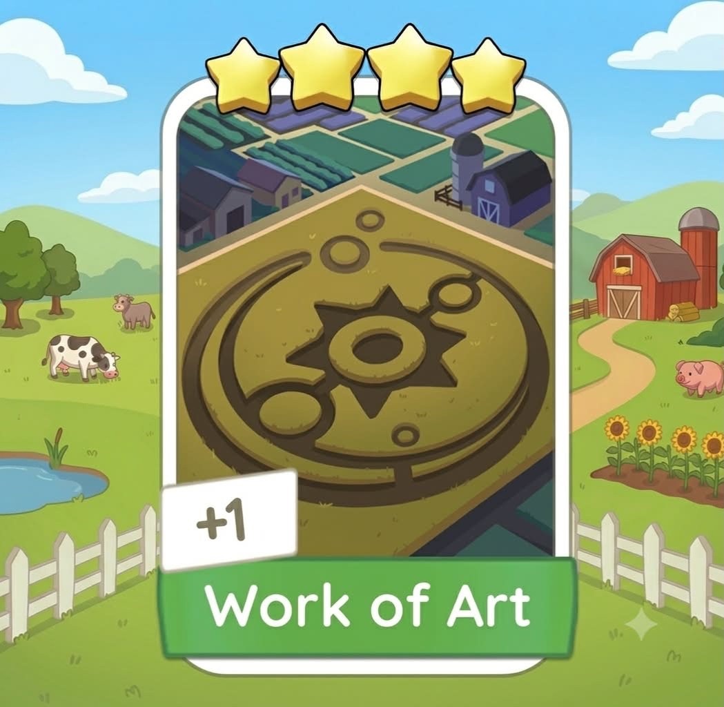 Work of Art - 4 Star - Set 19 Monopoly Go