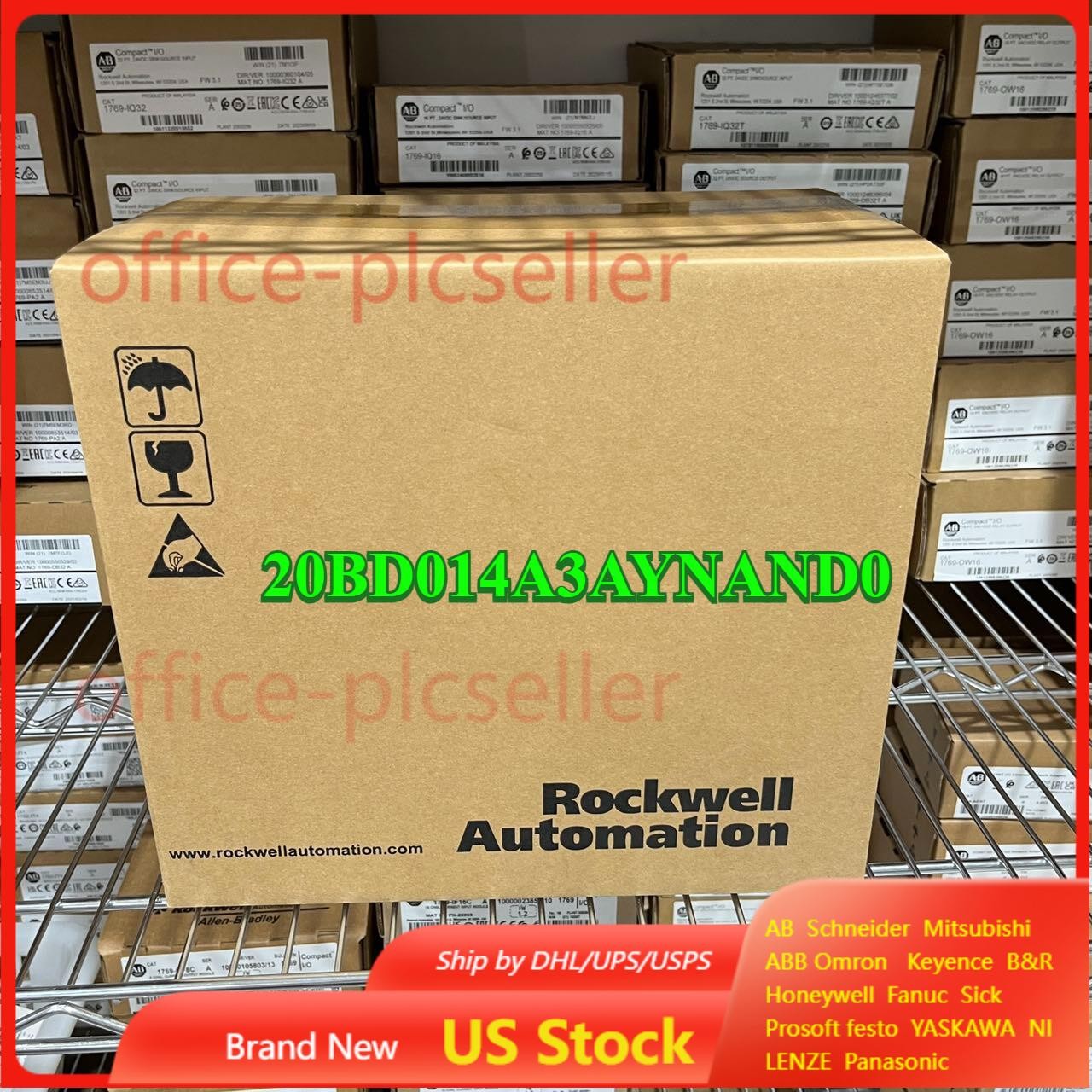 NEW 20BD014A3AYNAND0 PowerFlex 700 AC Drive Fast Shipping US Free Tax