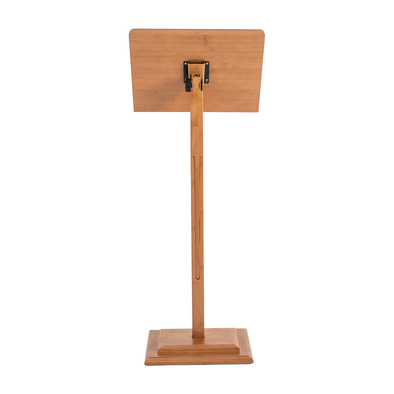 340° Adjustable Height Portable Book Stand Sheet Pro Music Stand W/ Phone Holder