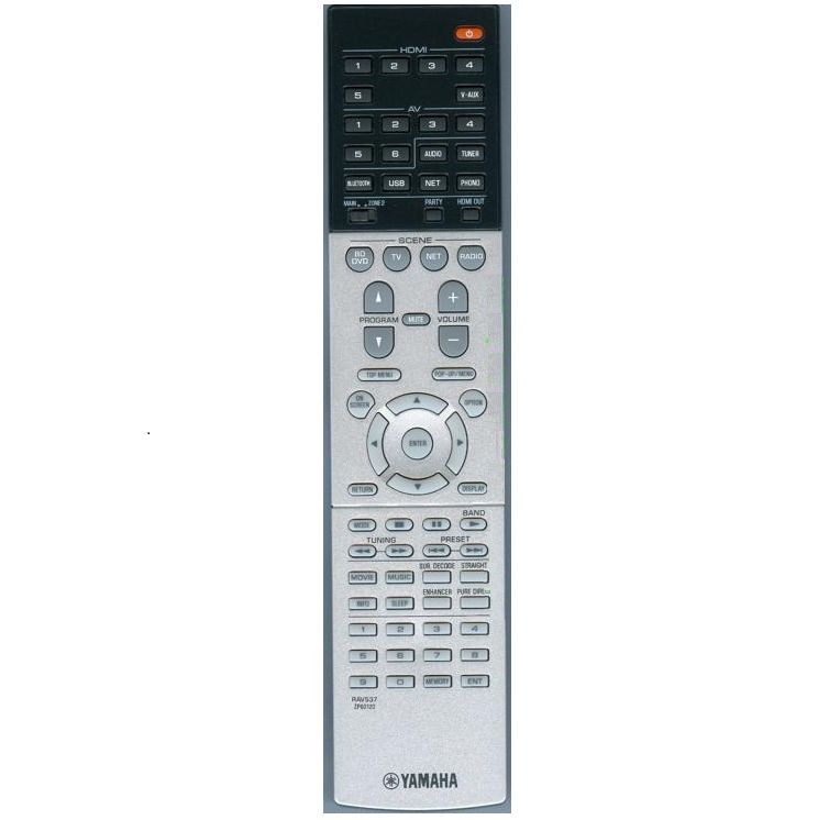 NEW ORIGINAL YAMAHA RAV537 REMOTE CONTROL ZP601200 RX-A760 RX-V681 RX-V781