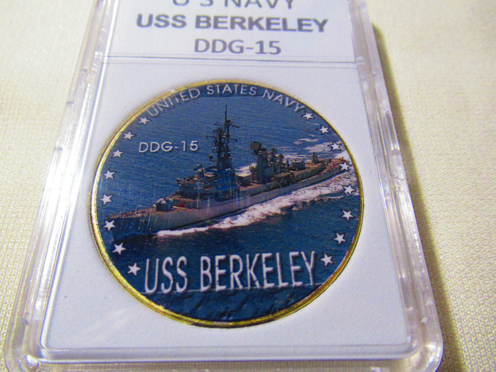 US NAVY - USS BERKELEY (DDG-15) Challenge Coin