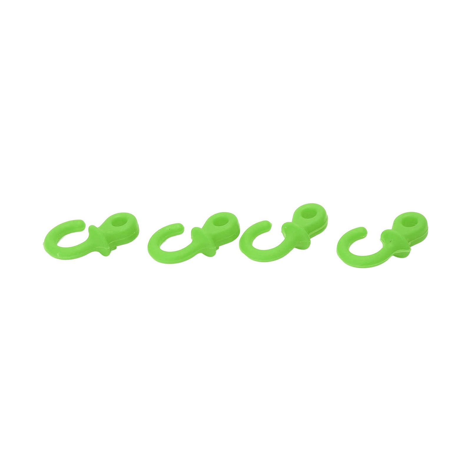 Green 4Pcs Archery Bow String Silencers Monkey Tail Compound Bow String WT