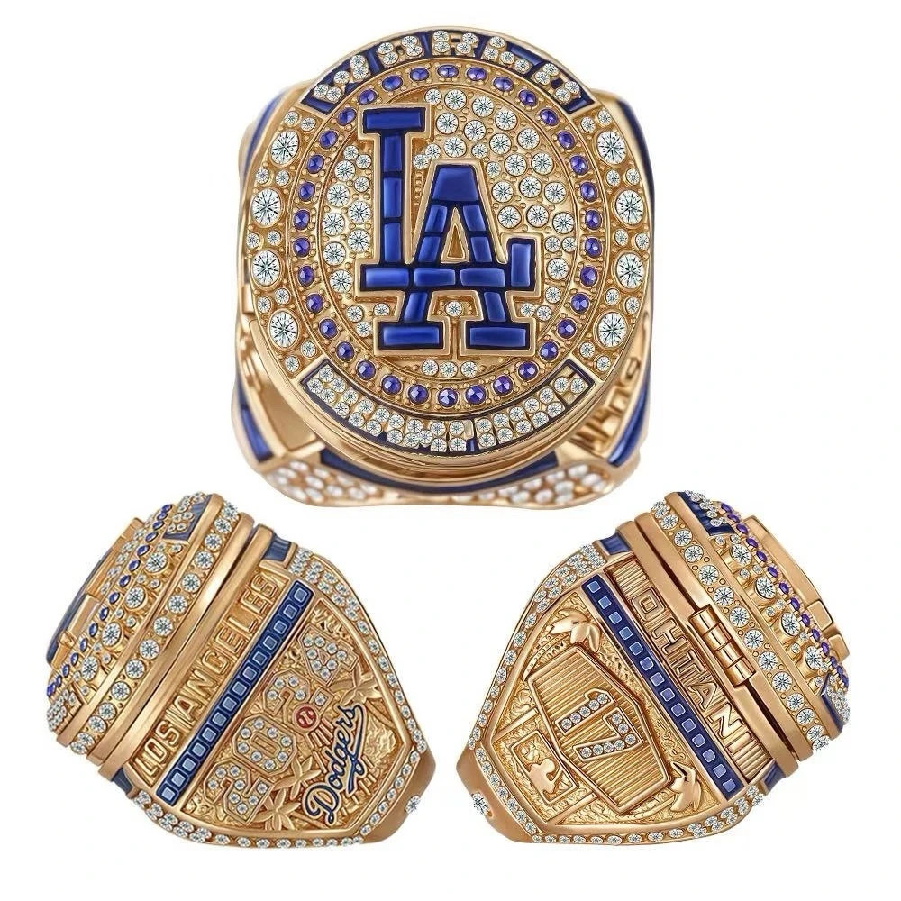 New 2024 MLB Los Angeles Dodgers World Series Championship Ring Player #5 #17#50