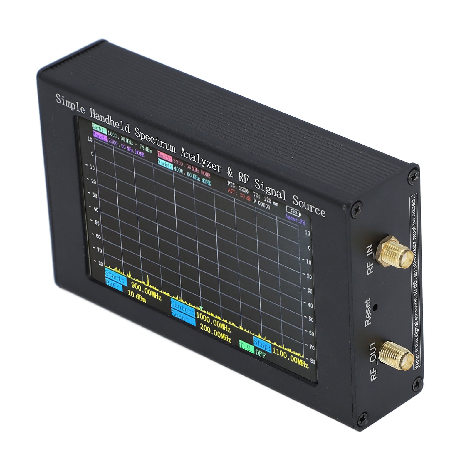 Handheld Spectrum Analyzer Portable Reliable Signal Generator For RF Testing