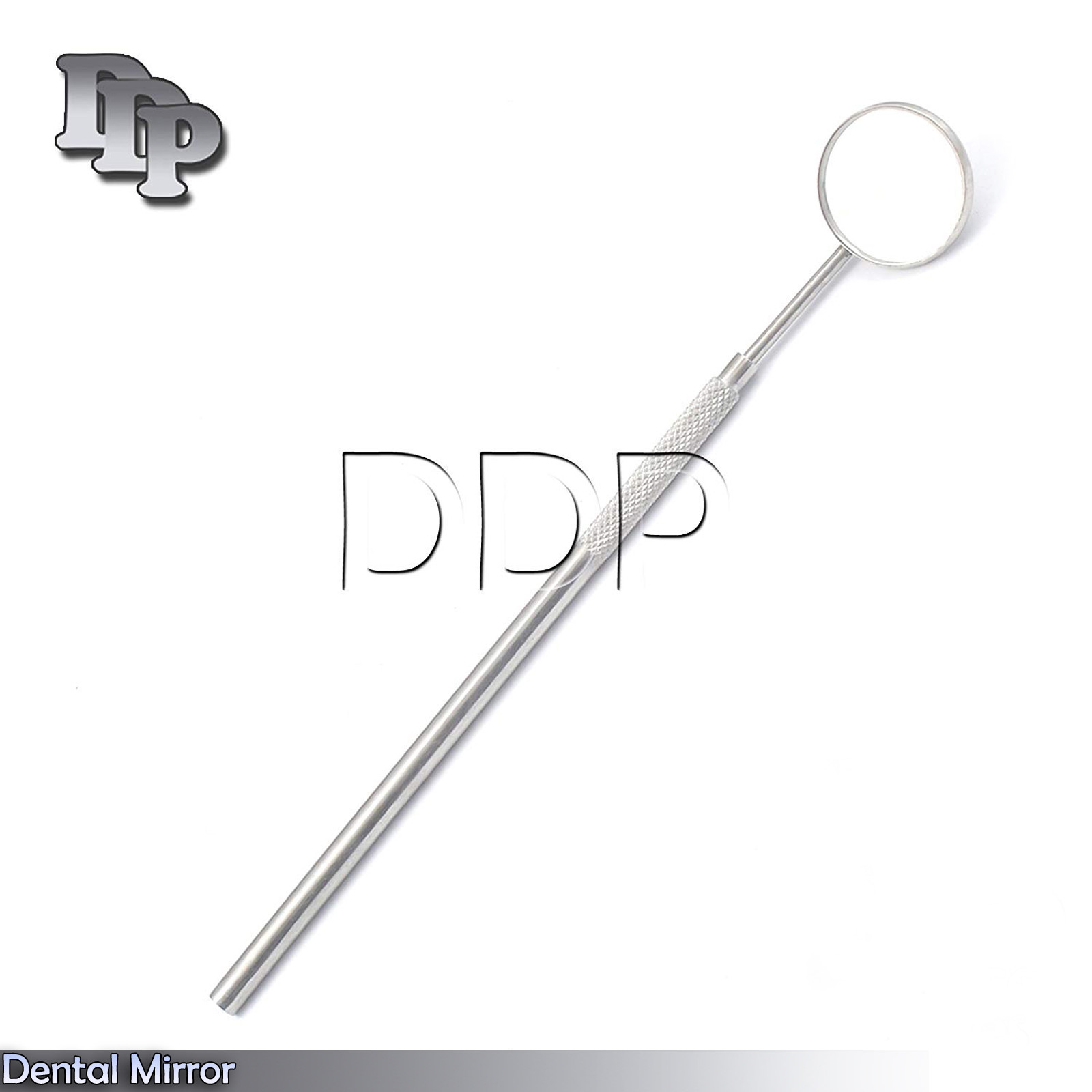 Dental Mirror with Handle, Surgical Dental Students Dentist Instrument Tool