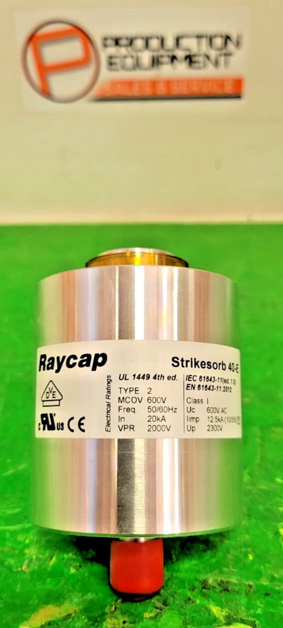 🟠RAYCAP STRIKESORB 40E SURGE PROTECTOR TYPE 2 PESSCO OFFERING 1 G061325-7-10 🗽