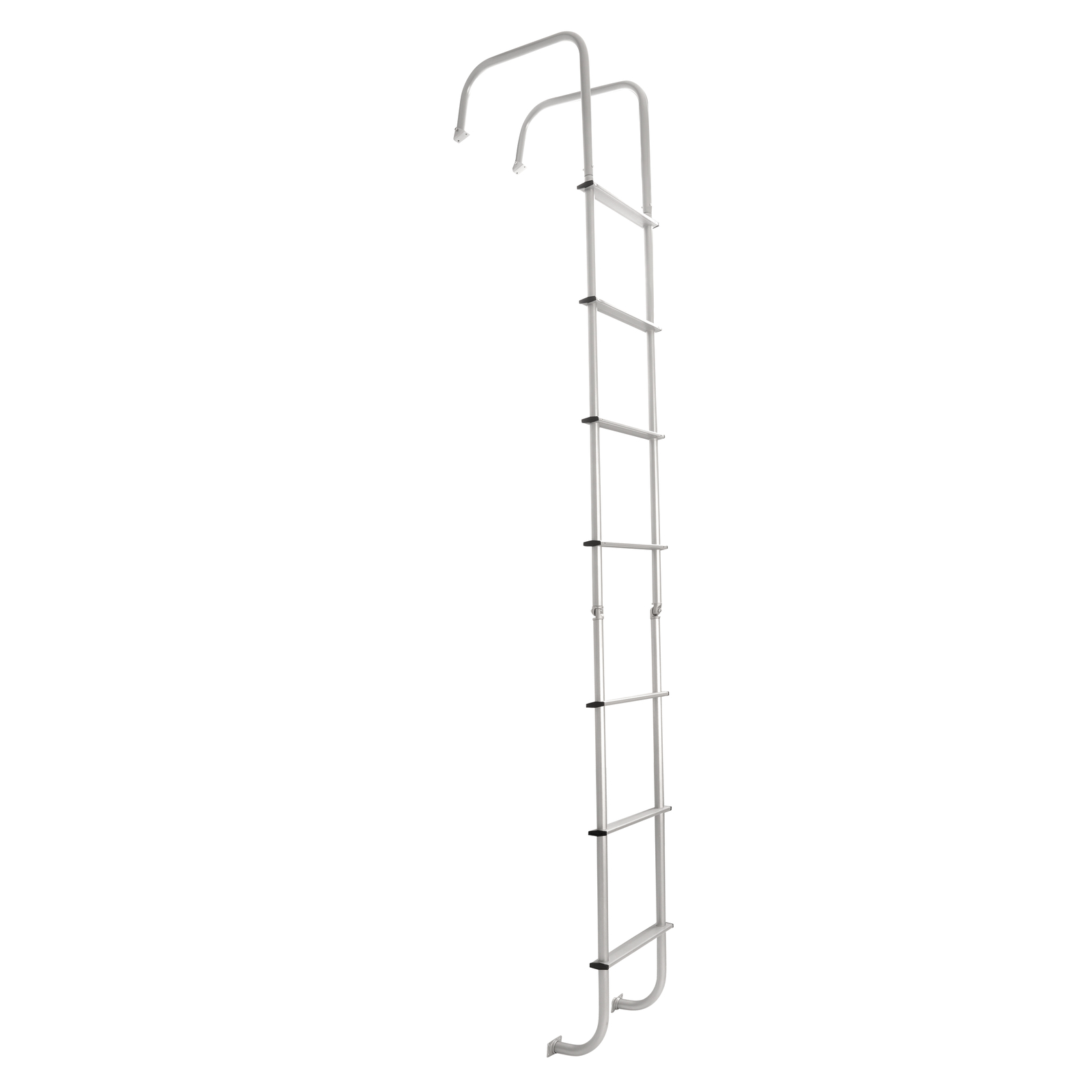 Upgraded 113" Rear Exterior Straight Ladder For RV- Powder Coated #139.21 LA-401