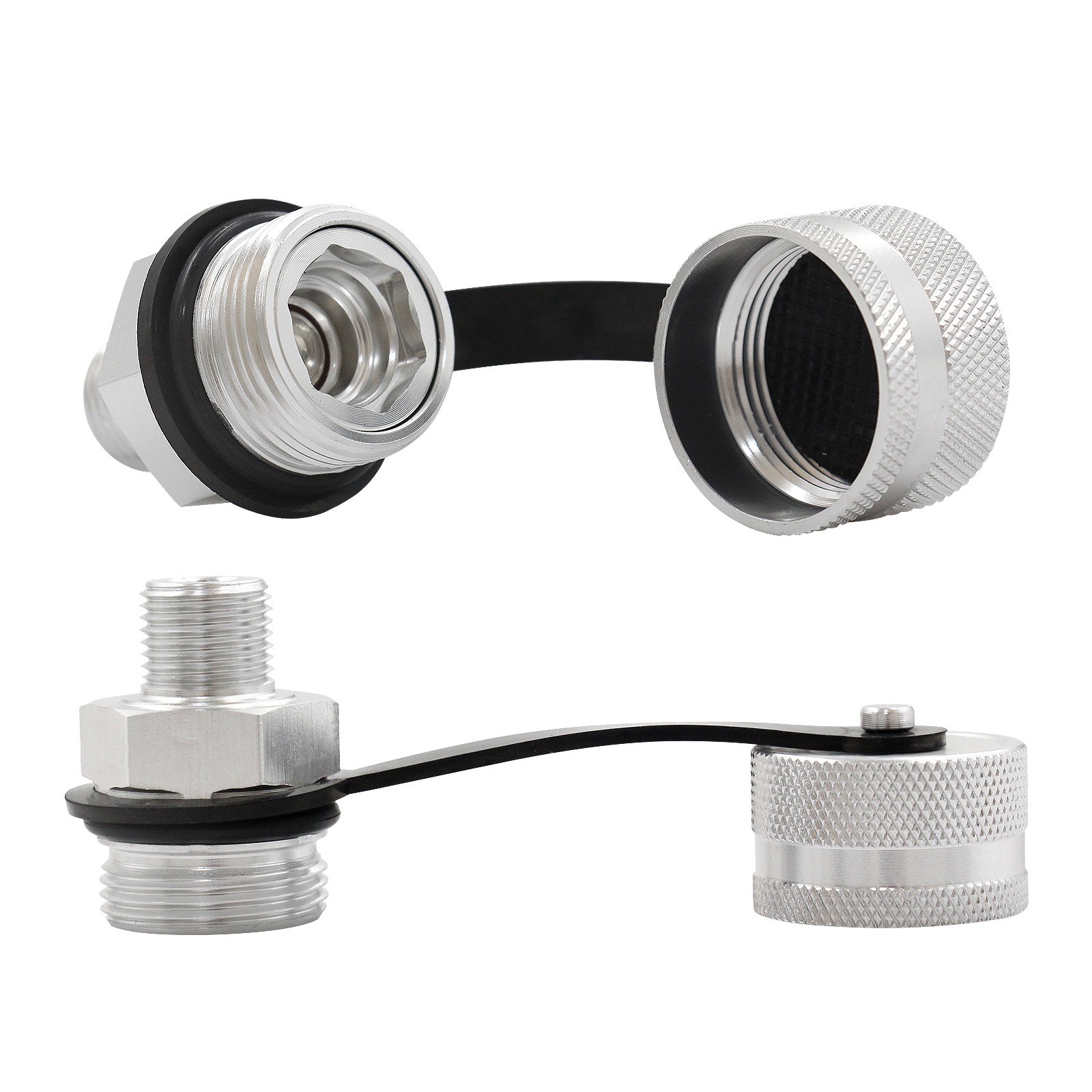 M14x1.5 Quick Twist Oil Drain Valve Stainless Drain Hose Attachment No Mess